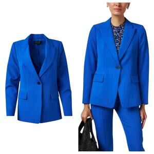 Kobi Halperin Blazer Jordi Blue One Button Stretch